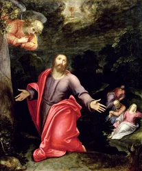 Jésus dans le Jardin des Oliviers, vers 1590-95